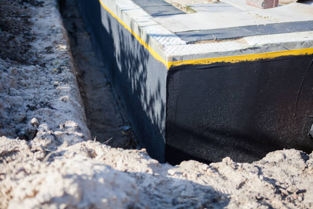 Professional Waterproofing technician working in Cherry Hill, NJ